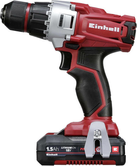 Einhell TE-CD 18/2 Li Kit Drill Driver Battery 18V 2x1.5Ah