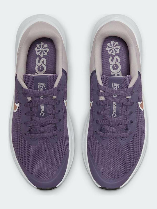 Star Runner Star Runner 3 Kids Sports Shoes Running with Laces Lilac