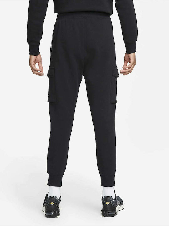 Nike Sportswear Men's Sweatpants with Rubber Black