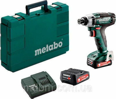 Metabo PowerMaxx SSD 12 Impact Screwdriver Battery 12V 2x2Ah