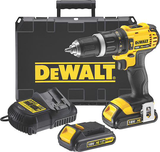 DEWALT DCD785C2 Κρουστικό Δραπανοκατσάβιδο Μπαταρίας 18V 2x1.5Ah