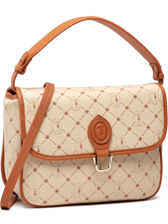 Trussardi Claver Women's Bag Hand Beige