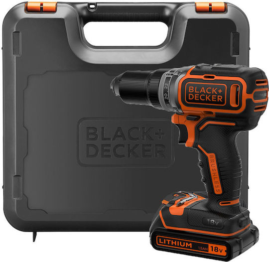 Black & Decker BL186K Brushless Battery Drill Driver 18V 1x1.5Ah