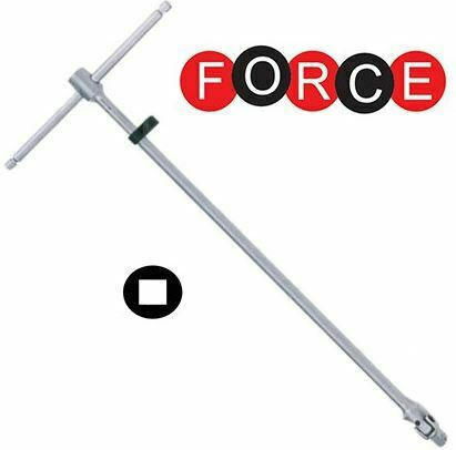 Force Sliding T Shaped Flexible Handle 1/4'' 40cm