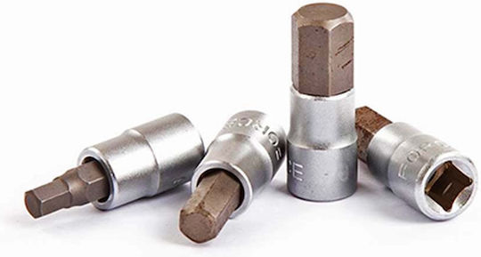 Force Socket 1/4" Allen Walnut with Allen Head and Socket 1/4'' H7x32mm