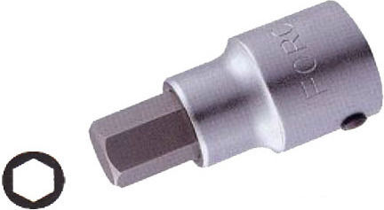 Force Socket 3/4" Allen Walnut with Allen Head and Socket 3/4'' H16x80mm
