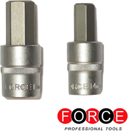 Force Socket 1/4" Allen Walnut with Allen Head and Socket 1/4'' H8x32mm