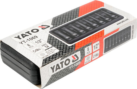 Yato Σετ Καρυδάκια 8τμχ