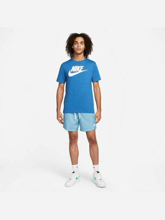 Icon Futura Dri-Fit Sportliches T-Shirt Blau