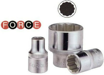 Force Socket Phillips with Square Drive 1/2" Diameter 28mm