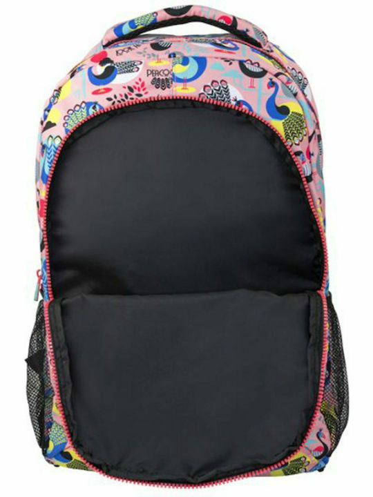 Milan Peacock 2 School Bag Backpack Elementary, Elementary Multicolored 21lt