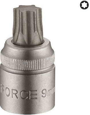 Force Bit-Stecknuss mit Torx-Bit und Antriebsvierkant 1/2'' Größe T35x55mm 1Stück