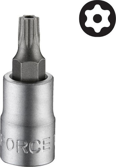 Force Bit-Stecknuss mit Torx-Bit und Antriebsvierkant 1/4'' Größe T20x32mm 1Stück