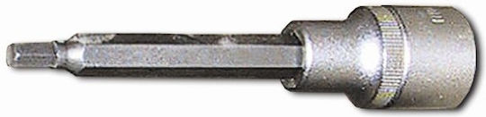 Force Allen socket 1/2'' Long Walnut with Allen Head and Socket 1/2'' H5x100mm