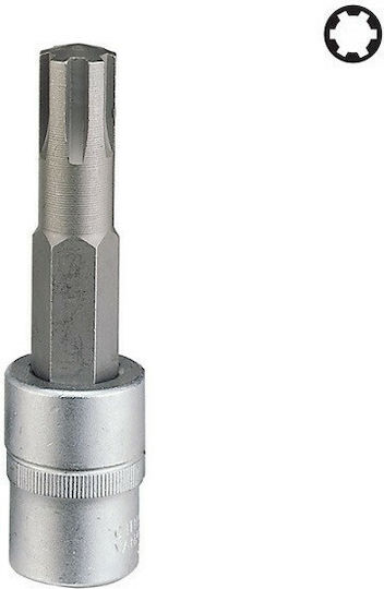 Force Long Socket 1/2" Ribe Long Walnut with Ribe Head and Socket 1/2'' M5x100mm