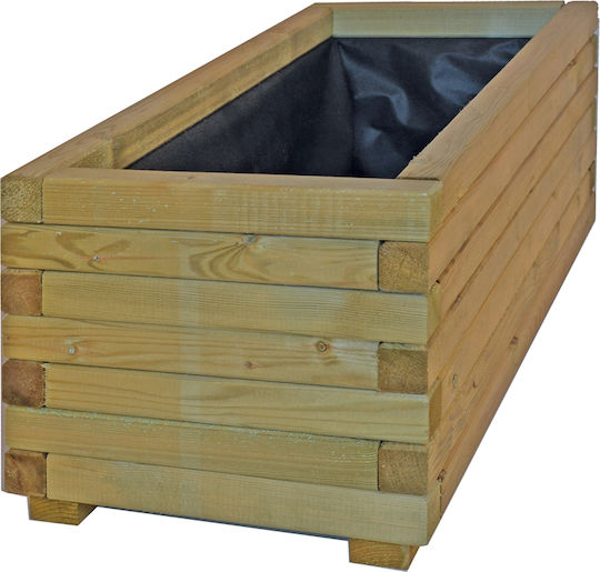 Showood Planter Box Lemn Maro 90x40x33cm.