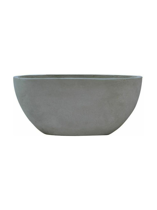 Woodwell Topf Beton Cement Grey 76x34x32cm.