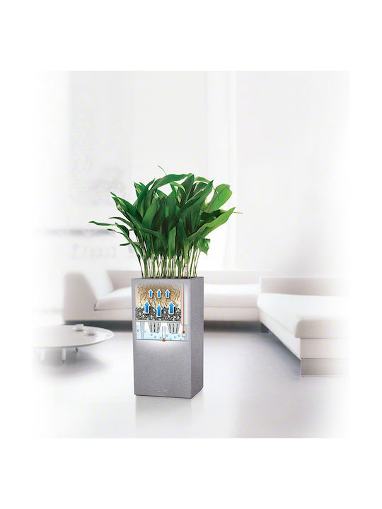 Lechuza Canto Stone High Self-watering Pot Plastic 30x30x56cm.