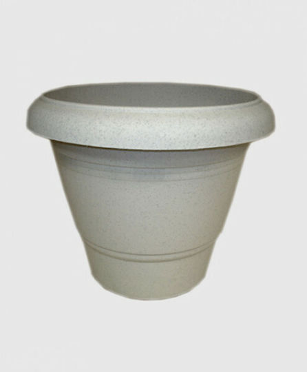 Atmosphera Festone Ghiveci De Flori Din Plastic Gri 32x32x26cm 10.04.0202A