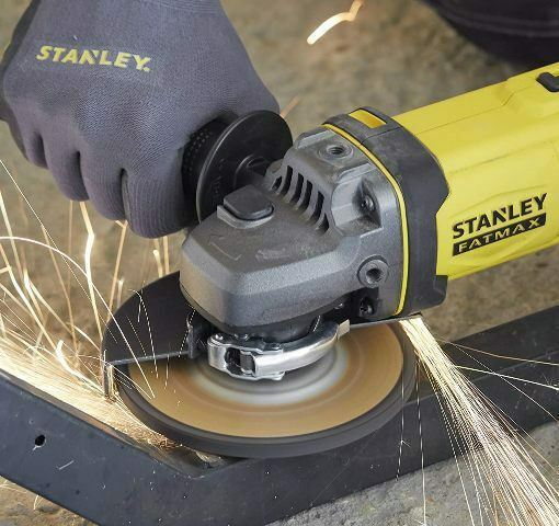 Stanley Fatmax Angle Grinder Solo Grinder 125mm Battery 18V Solo