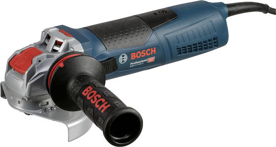 Bosch GWX 17-125 S Τροχός 125mm Ρεύματος 1700W με Ρύθμιση Στροφών