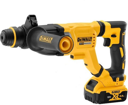 DEWALT DCH263P1 Impact Demolition Hammer Battery Brushless 18V 1x5Ah with Chuck SDS Plus DCH263P1