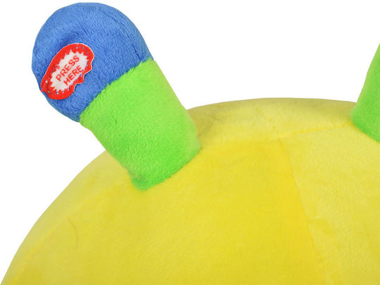Moni Fabric Rocking Toy Caterpillar for 12+ months with Sounds & Music with Max Load Capacity 30kg Multicolour