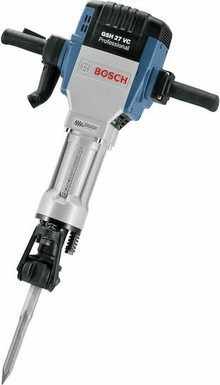 Bosch GSH 27 VC Professional Κρουστικό Κατεδαφιστικό Ρεύματος 2000W με Υποδοχή HEX 061130A000