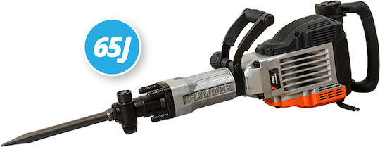 Krausmann 9991 Κρουστικό Κατεδαφιστικό Ρεύματος 1800W με Υποδοχή HEX 9991