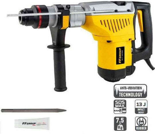 FFG RH 7-40 Pro Impact Demolition Hammer Electric 1350W with Chuck SDS Max 42456