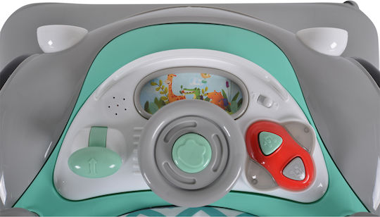 Cangaroo Shelby Baby Walker with Music for 6+ Months Blue 3800146244125