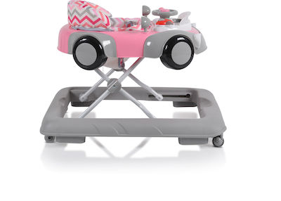 Cangaroo Shelby Baby Walker with Music for 6+ Months Pink