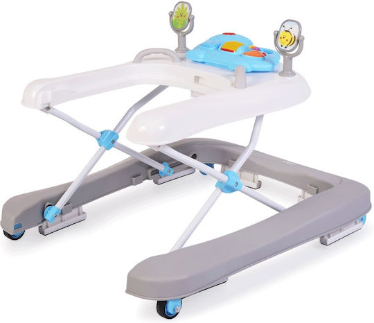Cangaroo Ramble Baby Walker with Music for 6+ Months Blue