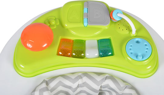 Cangaroo Cody Baby Walker with Music for 6+ Months Green
