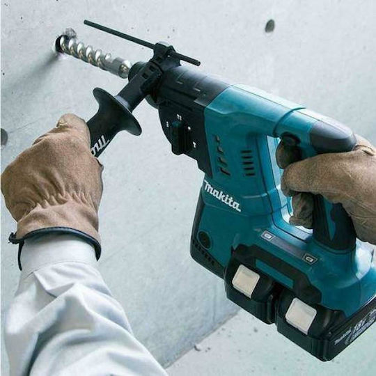 Makita DHR283T2JU Κρουστικό Σκαπτικό Πιστολέτο Μπαταρίας Brushless 18V 2x5Ah με Υποδοχή SDS Plus / Ταχείας DHR283T2JU