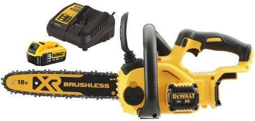 Dewalt Battery Chainsaw 1x5Ah Brushless 18V 3.6kg with Blade 30cm