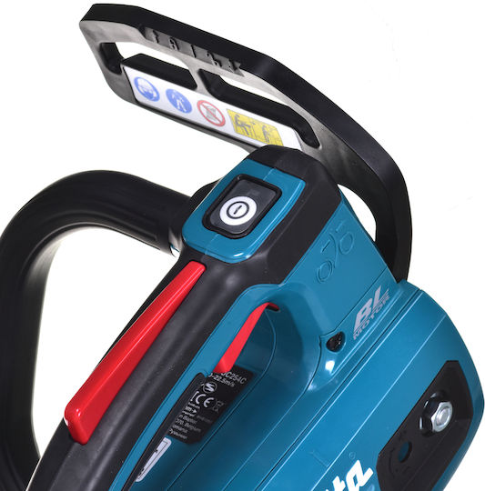 Makita Akku-Kettensäge Solo Bürstenlos 18V 3.3kg mit Schiene Schnitzklinge 25cm