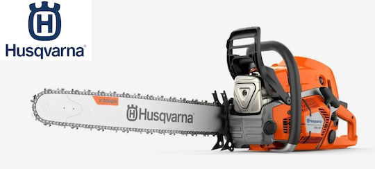 Husqvarna 592XP Autotune 24 Light Gasoline Chainsaw 7.4kg with Blade 60cm and Easy Start