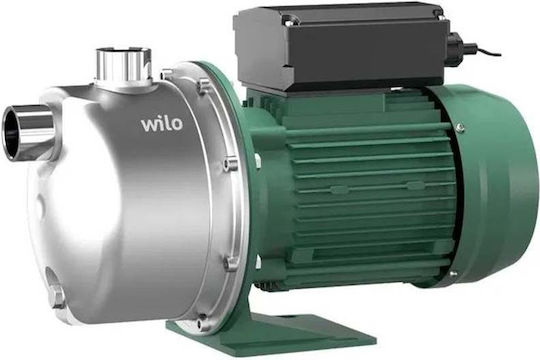 Wilo WJ 202 X Pompa de apă de suprafață electrică Centrifugal cu aspirație automată 0.7hp Cu o singură fază