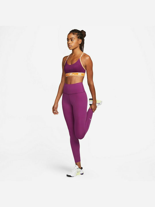 Dri-Fit Indy Γυναικείο Αθλητικό Μπουστάκι Μωβ