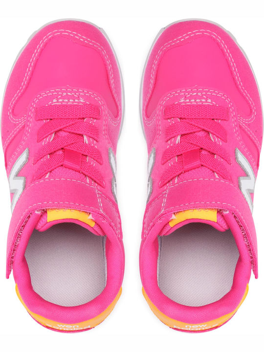 Kinder Sneakers mit Klettverschluss Fuchsie