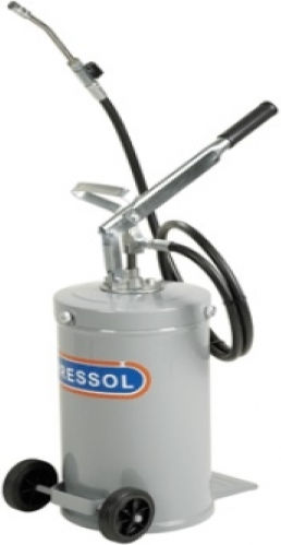 Pressol 17792 Γρασαδόρος Χειρός Τροχήλατος 16kg με Εύκαμπτο Λάστιχο