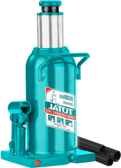 Total Hydraulic Car Jack with Lifting Height up to 45.2cm and Lifting Weight up to 20 Tons