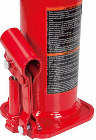 Torin Hydraulic Bottle Jack for Weight Capacity up to 3 Tons