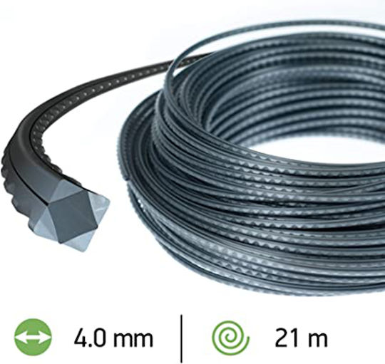 Oregon Flexiblade Square Brush Cutter Trimmer Line 4mm 21m 111085