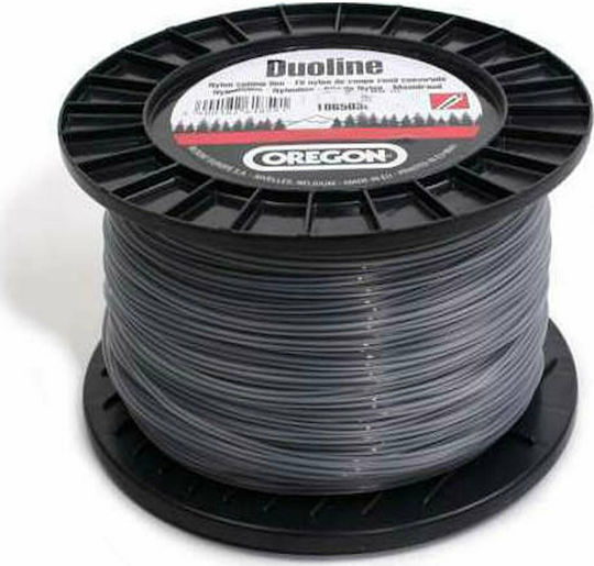 Oregon Duoline Round Brush Cutter Trimmer Line 2.4mm 90m 106501E