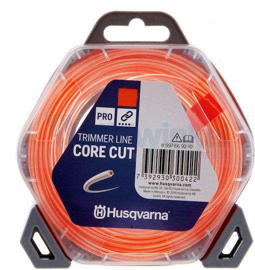 Husqvarna Core Cut Μεσινέζα Πεντάγωνη Μήκους 12m και Πάχους 2.7mm