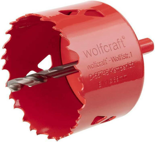 Wolfcraft Hole Saw BiM HSS for Wood, Metal and Plastic
