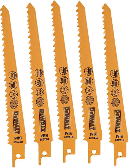 DEWALT DT2359 Λάμες για Ξύλο 152mm 5τμχ