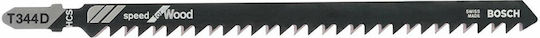 Bosch T344D Jig Saw Blade for Wood 100mm Speed for Wood 5pcs 2608633A34